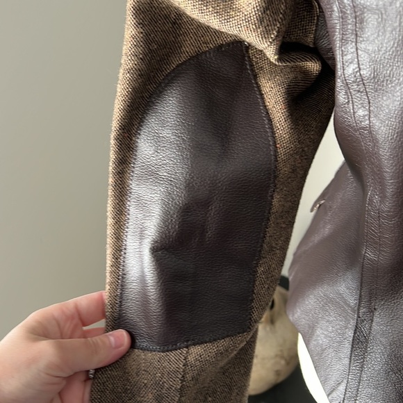 Nygard collection, equestrian style tweed and leather lined jacket - Picture 9 of 14